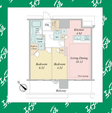 間取り図 NAGOYA the TOWER