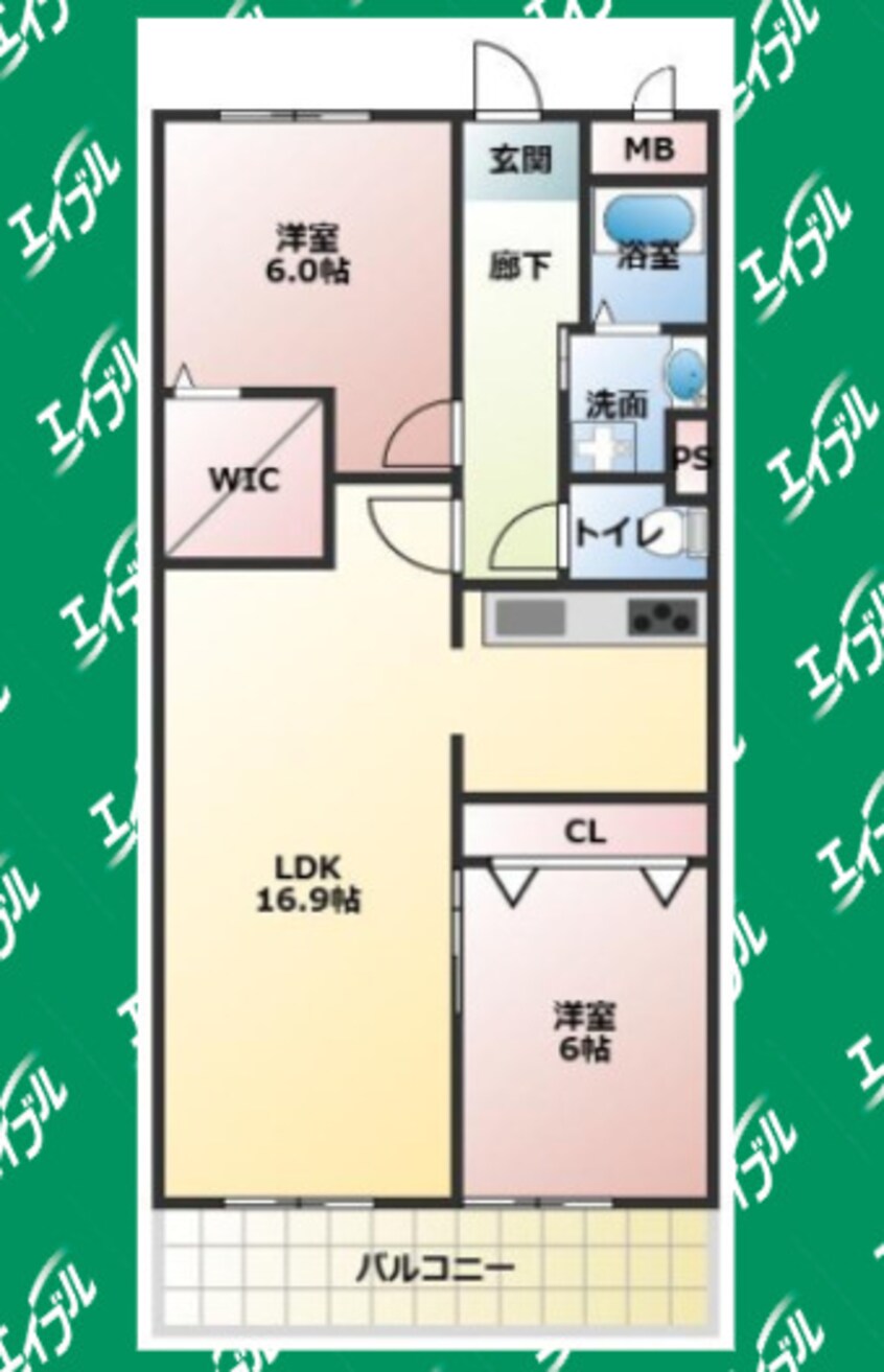 間取図 セブンスズキ