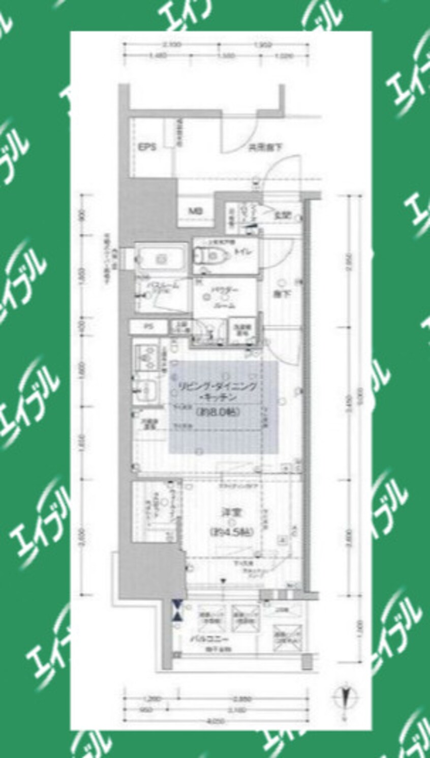間取図 プレサンス　ロジェ　丸の内　ＰＲＩＭＥ　ＣＡＳＡ