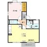 名古屋市営地下鉄鶴舞線/赤池駅 徒歩30分 2階 築17年 1LDKの間取り