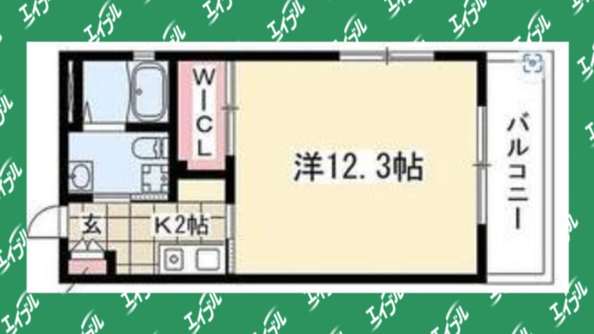 間取図 リバーフロントレジデンス