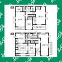 森岡町８丁目戸建の間取図