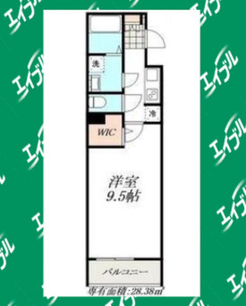 間取図 コートヴィレッジ