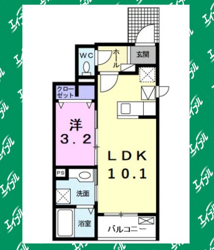 間取り図 フローラ