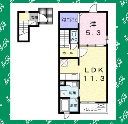 間取り図 フローラ