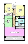 名古屋市営地下鉄桜通線/徳重駅 徒歩19分 1階 築25年 3LDKの間取り