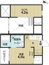名鉄常滑線・空港線/道徳駅 徒歩5分 1階 築11年 1Rの間取り