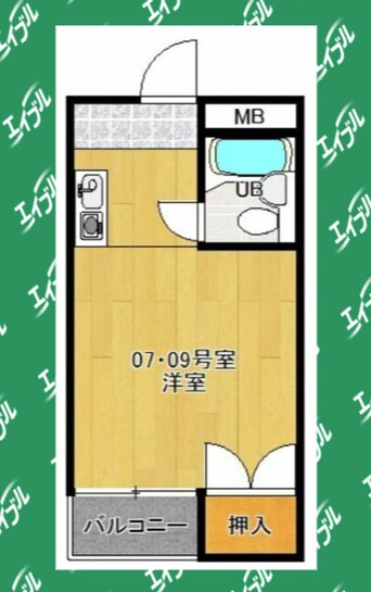 間取図 パール熱田