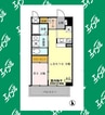 カーサコモダ新舞子　B 1LDKの間取り