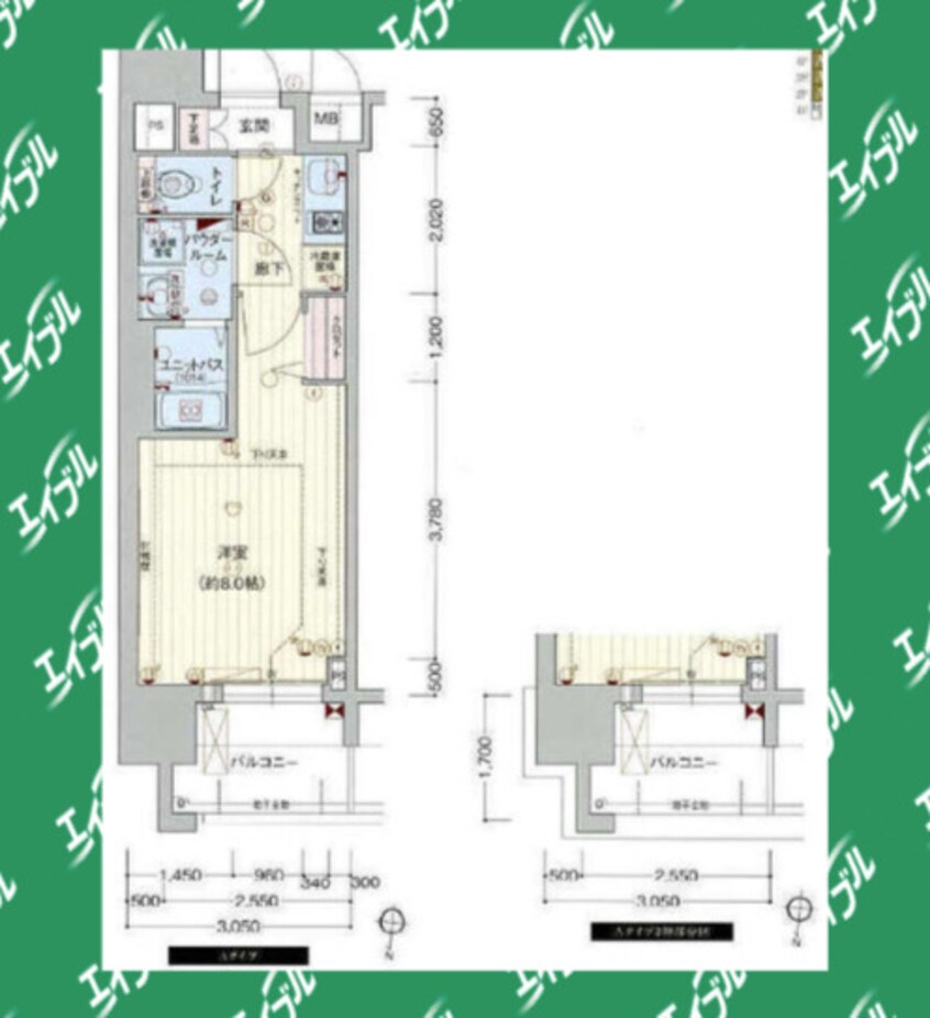 間取図 プレサンス丸の内レジデンス