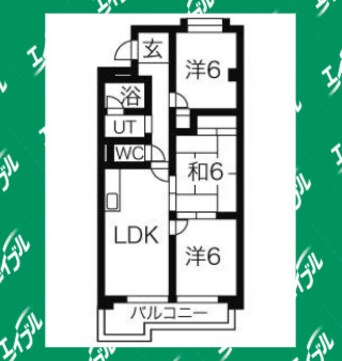 間取図 ハイツ桜台