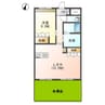 ヒールコート 1LDKの間取り