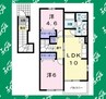 アメニティレジデンス 2LDKの間取り