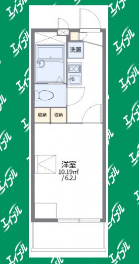 間取り図 レオパレスＭ２