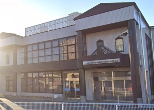 JAあいち知多森岡支店(銀行)まで363m Garage House 森岡　(電動シャッター付ガレージ戸建賃貸)