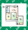 LOE 港北 2LDKの間取り