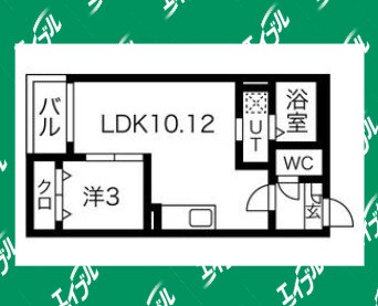 間取図 Jack enokidoⅠ