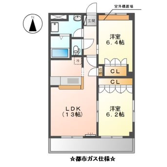 間取図 ガーデン池花