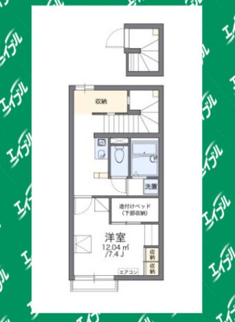 間取図 レオパレス鍋山