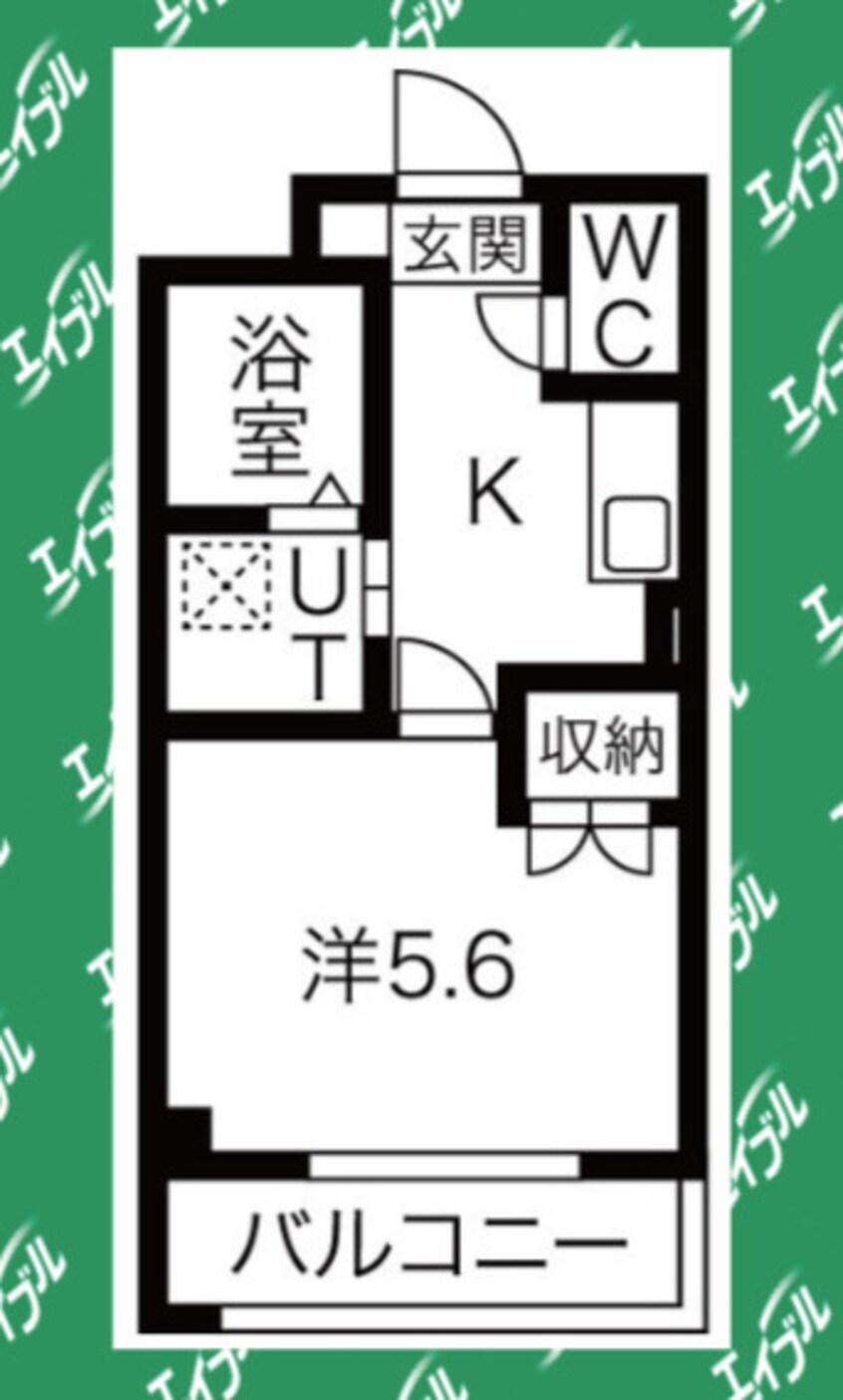 間取図 エンゼル栄