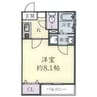 名鉄常滑線・空港線/道徳駅 徒歩6分 2階 築19年 1Kの間取り