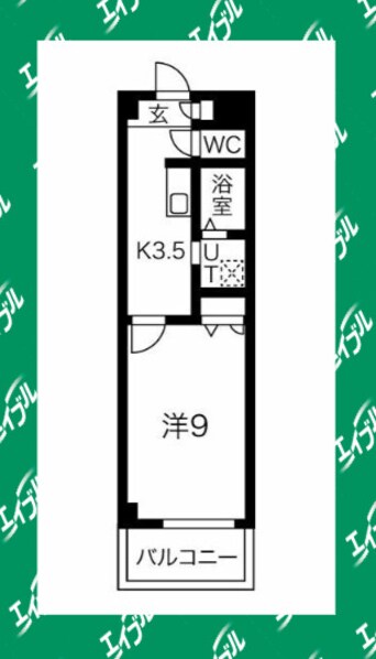 間取図 ドマーニ上小田井