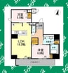 Bel Spazio ISSHA 2LDKの間取り