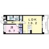 サウスヒルズ緑Ｃ 1LDKの間取り