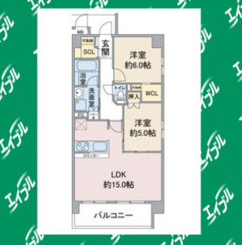間取図 エトワール社が丘