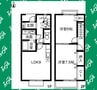 Confor　Demeure 2LDKの間取り