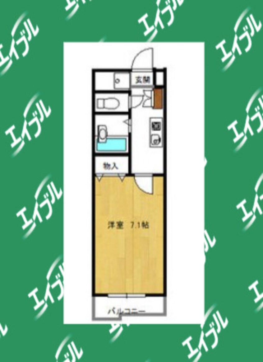 間取図 モナティス那古野