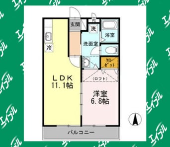 間取図 Ma　Maison　Momoyama