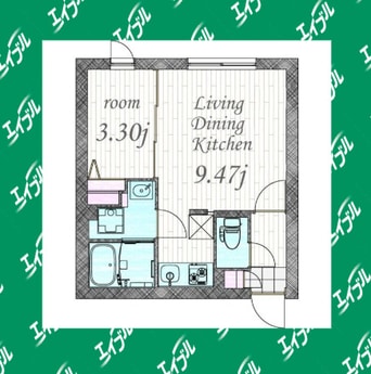 間取図 quador川名