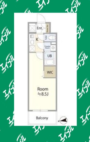 間取り図 エスリード今池ルミナス