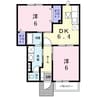 東海道本線/共和駅 徒歩11分 1階 築22年 2DKの間取り