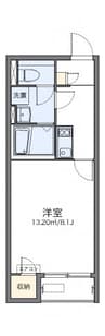 レオネクストメゾン光南 1Kの間取り