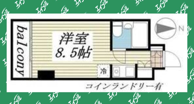 間取り図 名古屋市営地下鉄東山線/伏見駅 徒歩8分 12階 築37年