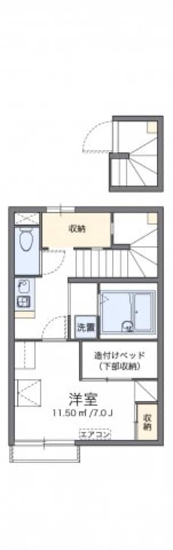間取図 レオパレス寿