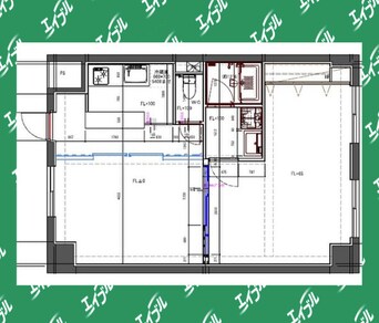 間取図 名古屋市営地下鉄名城線/久屋大通駅 徒歩11分 5階 築33年