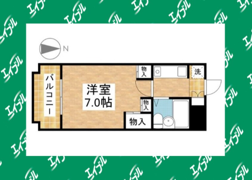 間取図 タマキビルPARTⅡ