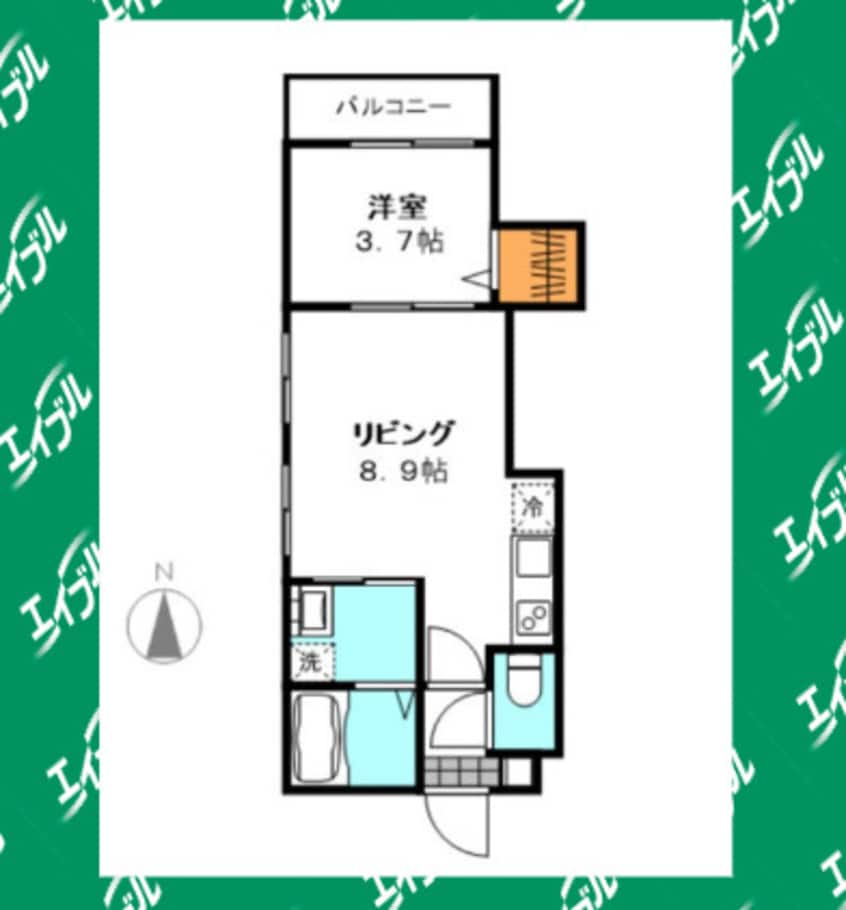 間取図 名古屋市営地下鉄桜通線/鶴里駅 徒歩5分 1階 築2年