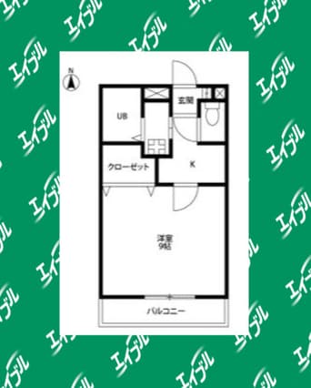 間取図 アンプルール リーブル リヴィエール