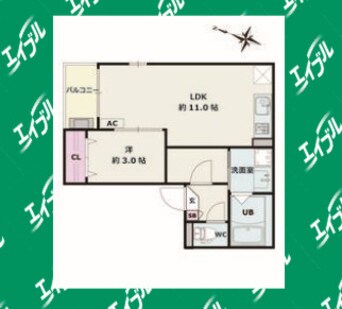 間取図 Jack yamatoⅠ