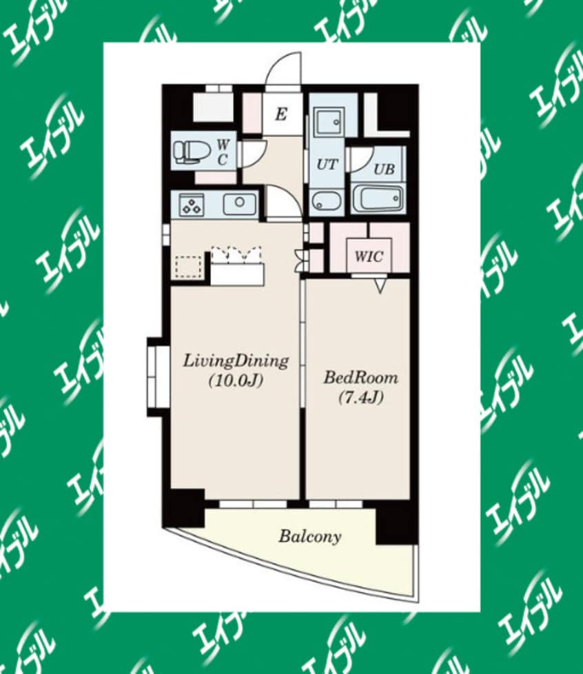 間取図 ラドーニ清水