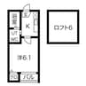 STAGE豊田本町 1Kの間取り