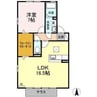 名鉄名古屋本線/本星崎駅 徒歩21分 1階 築19年 1LDKの間取り