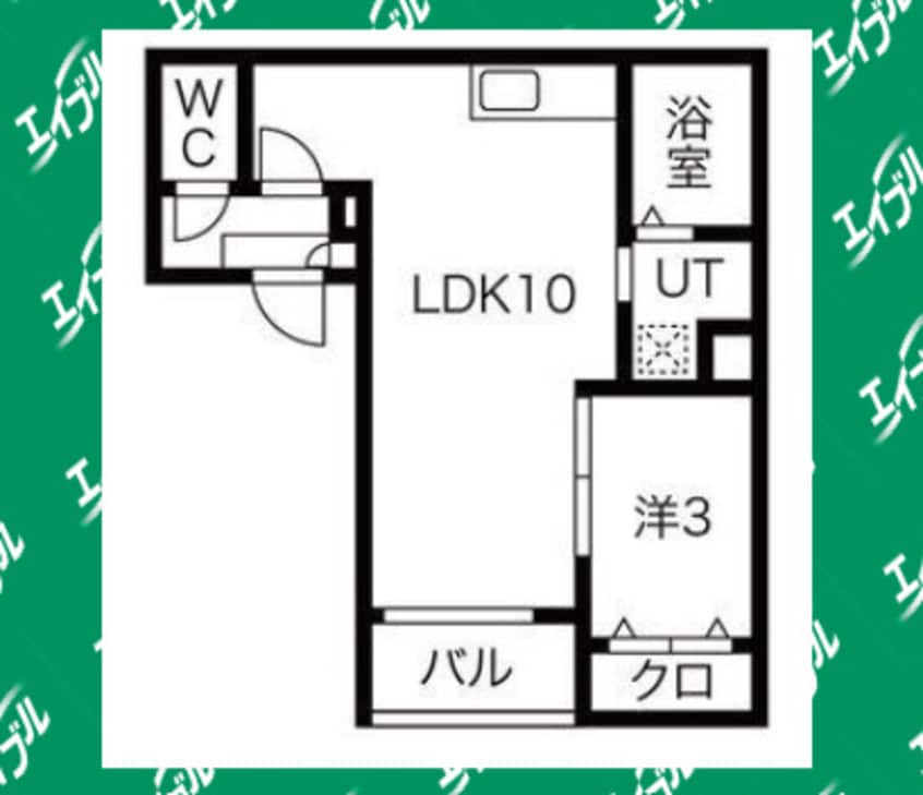 間取図 Warren shibataⅠ