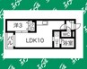 Warren shibataⅠ 1LDKの間取り