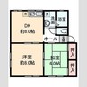 名鉄河和線/青山駅 徒歩13分 1階 築32年 2LDKの間取り