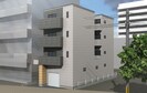 仮)南区寺崎町新築工事の外観